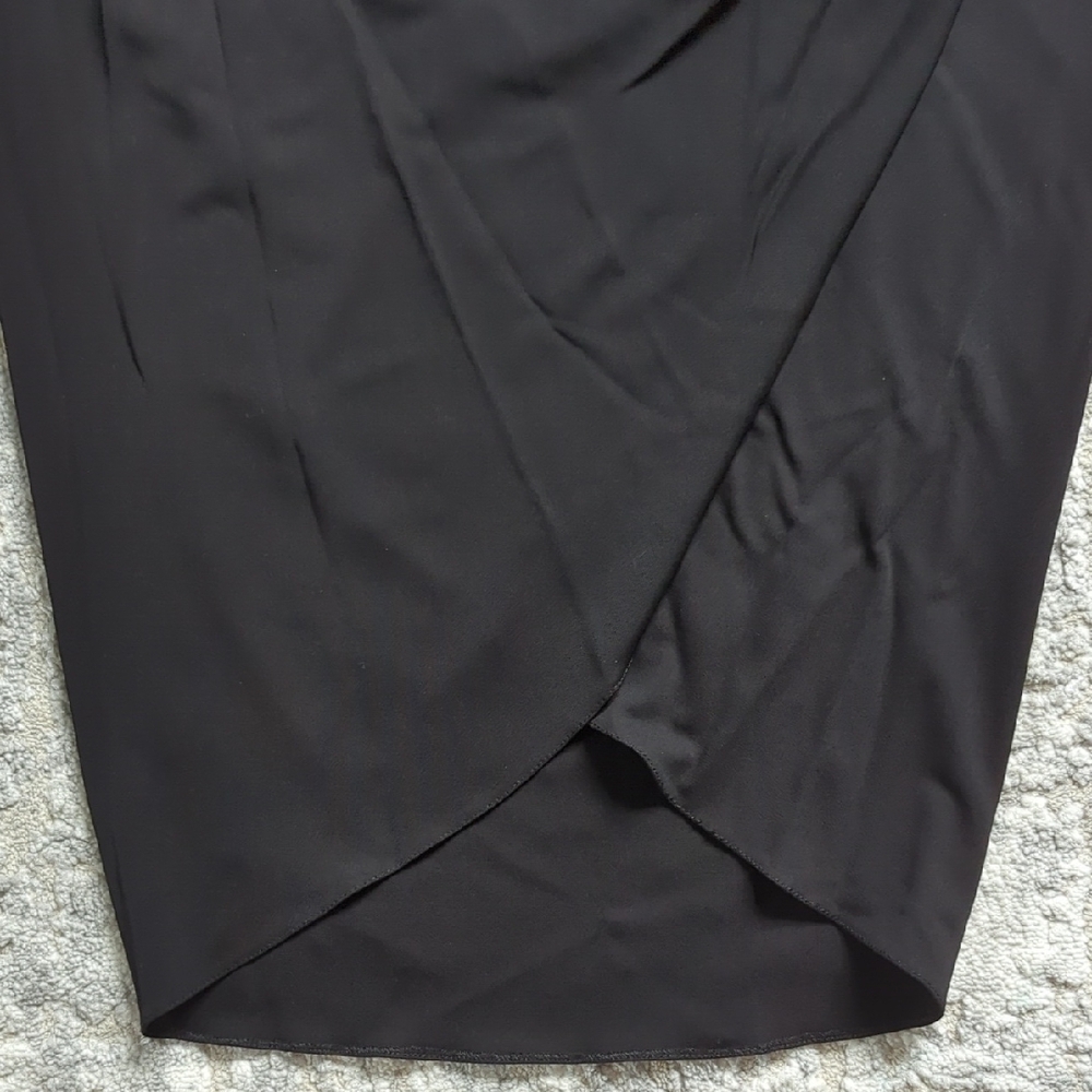 Versace Asymmetrical Skirt with Exposed Zipper - Picture 2 of 10
